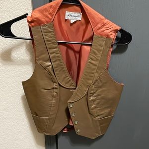 Brown vest